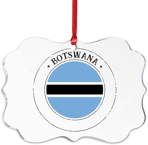 Vista 90 de Bandera de Curazao - Adorno para árbol de Navidad, bandera nacional, decoración de árbol de Navidad de Curazao, recuerdo acrílico, adorno colgante