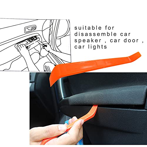 Bestycar 4Pack Car Radio Panel Removal Tool Interior Dash Removal Tool Kit Pry Door Clip Plastic Trim Audio Dashboard Disassembly Araba Repair Tool #TOP5