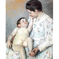 Amazon｜17 の有名な絵画 - 赤ちゃんの最初の愛撫、母親、子供