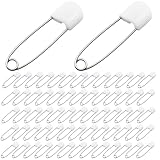 fogman 安全ピン ロックピン おしゃれ 家庭用 布団 固定 業務用 大きい 50個セット (小 42mm)