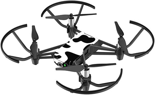 MightySkins Skin compatible con DJI Ryze Tello Dron, estampado de vaca, protectora, duradera y única, fácil de aplicar, quitar y cambiar de estilo,