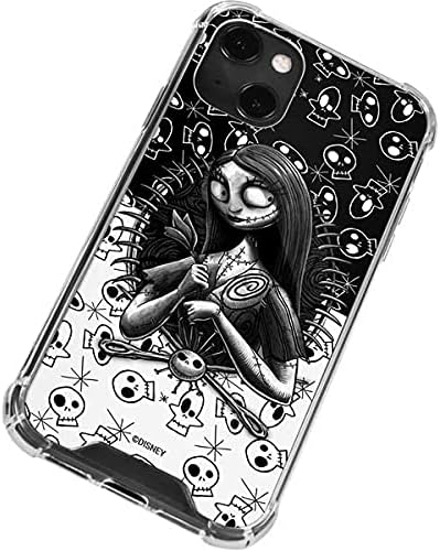 Skinit Clear Phone Case Compatible with iPhone 13 Mini - Officially Licensed Disney The Nightmare Before Christmas Sally Art Design