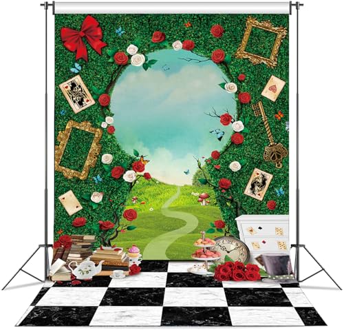 Toile de fond photographie feuilles vertes 1,8x2,4m pour studio photo
