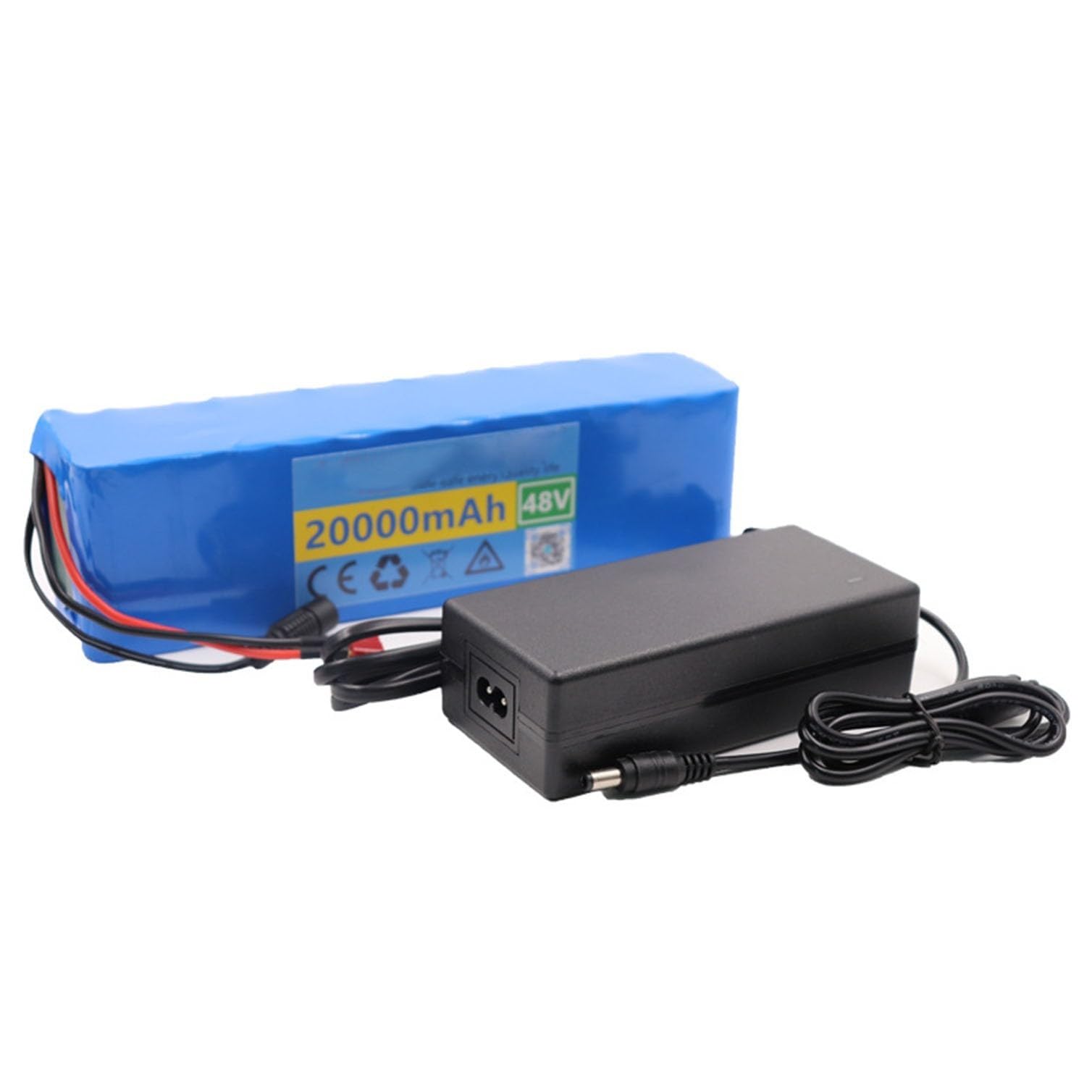 Batteries au Lithium 48V, 15ah, pour vélo électrique, scooter électrique