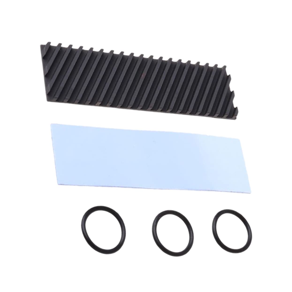 jojofuny 3pezzi Dissipatore Di Calore Rame Per Ssd Con Rivestimento Grafene Efficienza Termica Avanzata Design Professionale e Facile Installazione Include Pad Di Raffreddamento e Banda