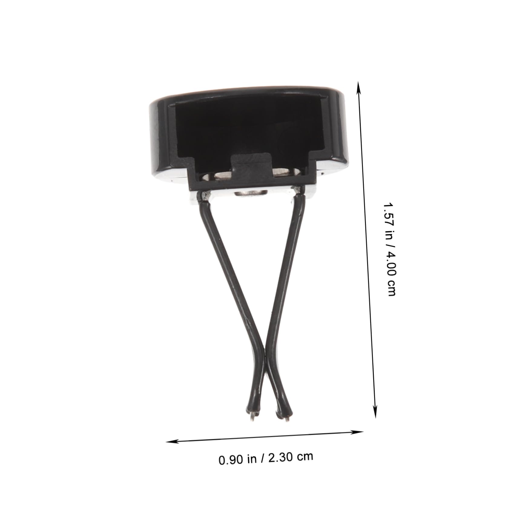 Clip Profumate per Auto 100 Pezzi Plastica, Fermaglio Aria per Diffusore | Nero, Accessori in Gesso Inclusi, Fissaggio Saldo sulla Bocchetta, Design Semplice per Festa Estiva