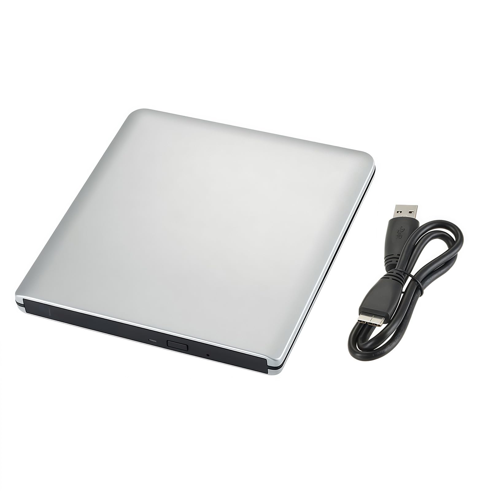 Graveurs de DVD Blu-Ray externes fins portables avec USB 3.0 pour ordinateur portable de bureau en aluminium externe BluRay Drive