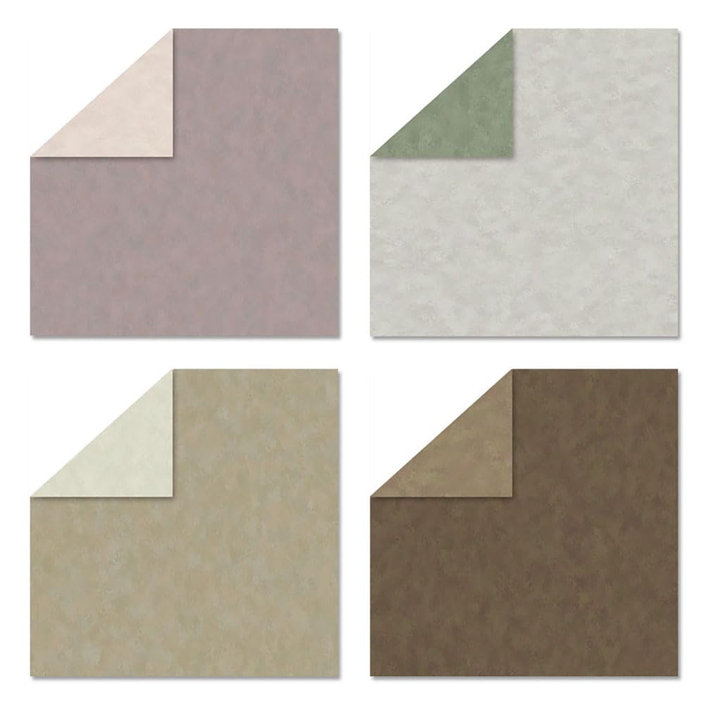 Papier do scrapbookingu, Papier kartonowy 12x12, 24 arkusze, dwustronny papier do scrapbookingu, ciepły kolor, papier o fakturze zamszu, 12 wzorów, 24 wzory(D)