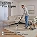 Zonder Pro AQUA Waschsauger – 1400W Nass- & Trockensauger mit Sprühextraktion, 4L Frischwassertank, 20L Schmutzwassertank, HEPA-Filter, Blasfunktion, inkl. umfangreichem Zubehör für Teppiche, Polster