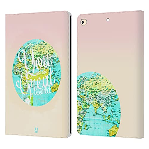 Housse iPad 9.7 Wanderlust étui cuir idéal pour travailler en voyage