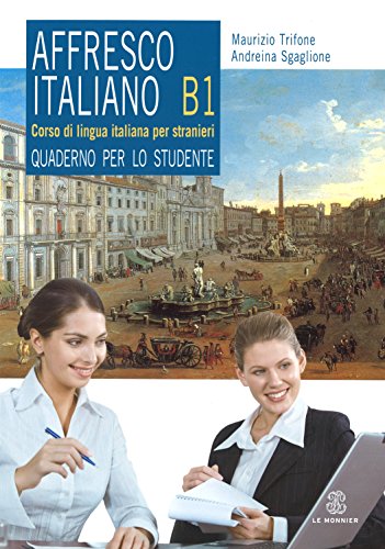 Portada de Affresco Italiano B1 Quaderno per lo Studente