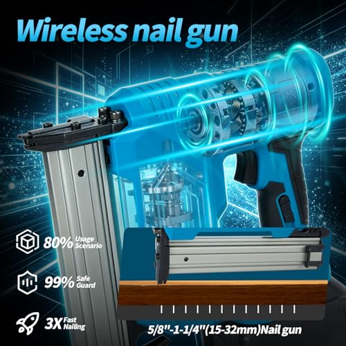 Palotope 21V Cordless Brad Nailer