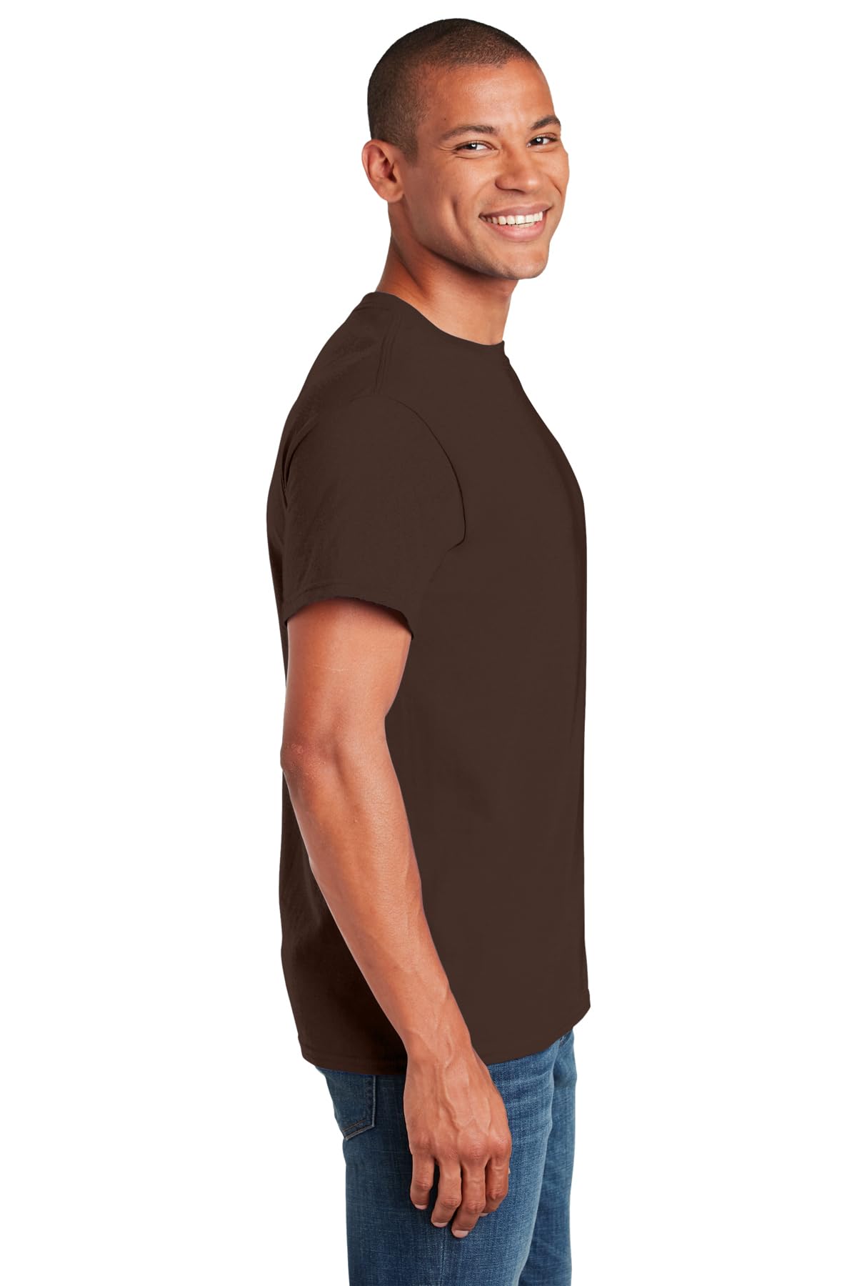 Gildan Camiseta de Algodón Pesado para Adultos, Estilo G5000 Camiseta Hombre (Pack de 3)