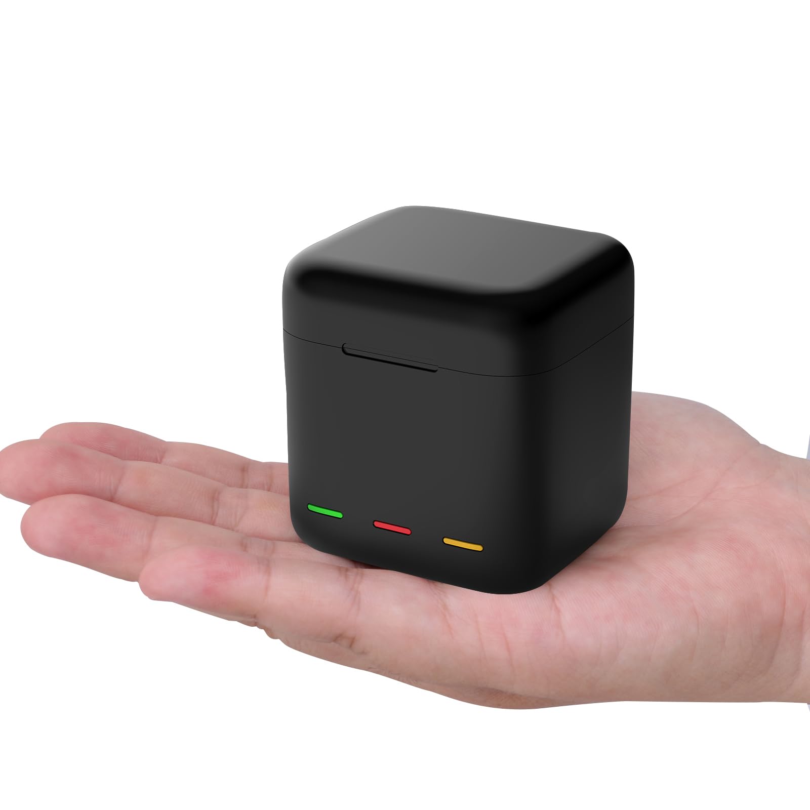 Battery Charger for GoPro Hero 13, USB Type-C 3-Slot Charging Case with Batteries Carry Case, Portable USB Battery Charger with Type-C Cord for