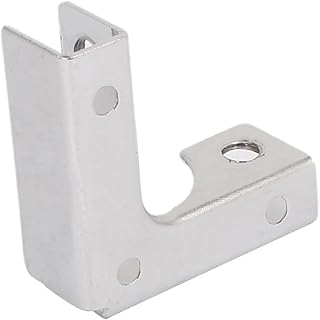 Aexit 5mm-10mm Thickness Fall Protection Adjustable Glass L Shape Bracket Support Safety Clips Clip Clamp