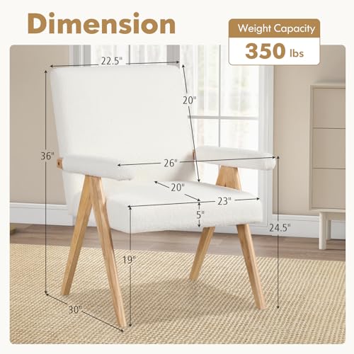 Sillón Plegable Sherpa Beige miniatura 3