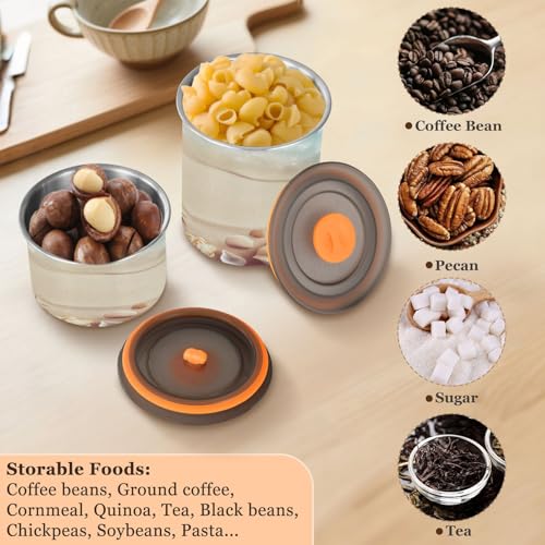 Envase para café hermético de acero inoxidable 500ml miniatura 5