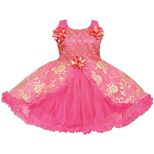 Image of Wish Karo Baby Girl's Knee Length A-Line Dress