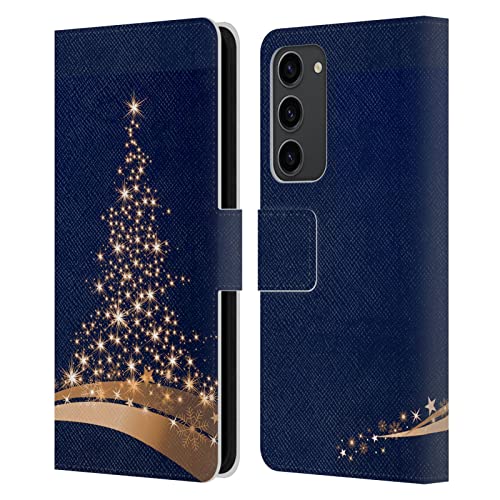 Étui en cuir Galaxy S23+ 5G Simone Gatterwe Arbre d'or haute finition