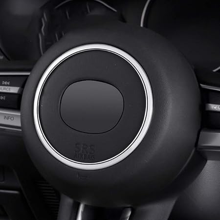 Amazon Takelablaze マツダ3 Cx 30 ステアリング センターリング Mazda3 ファストバック セダン Abs製 内装 アクセサリー シルバー インテリアパネル 車 バイク Amazon Takelablaze マツダ3 Cx 30 ステアリング センターリング Mazda3 ファストバック セダン Abs製 内装 アクセサリー シルバー インテリアパネル 車 バイク