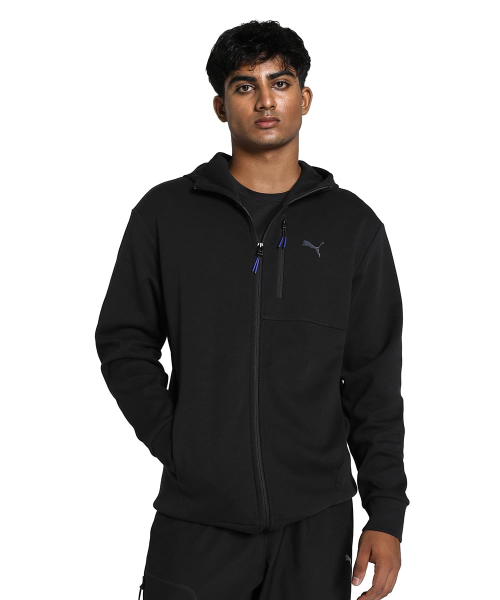 puma Men's Cotton Blend Regular Jacket-picture-30