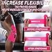 12pcs Precut Kinesiology Tape for Knees, Breathable & Waterproof Knee Support Tape Strips Latex-Free Elastic Athletic Stickers for Knee Comfort, Stability & Muscle Support Patches (Pink)