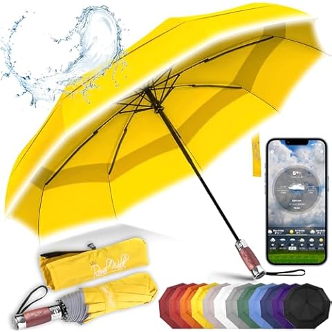 Royal Walk Windproof Compact Travel Umbrella Cover