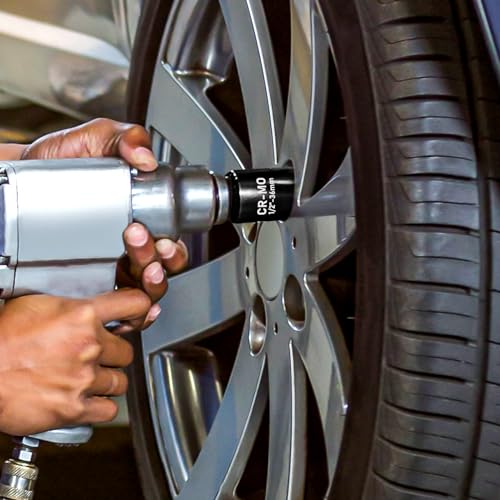 Image of 1 /2 inch Drive Deep Impact Socket, 32mm Metric Socket, CR-MO 6 Point for Easy Removal of Axle Nut