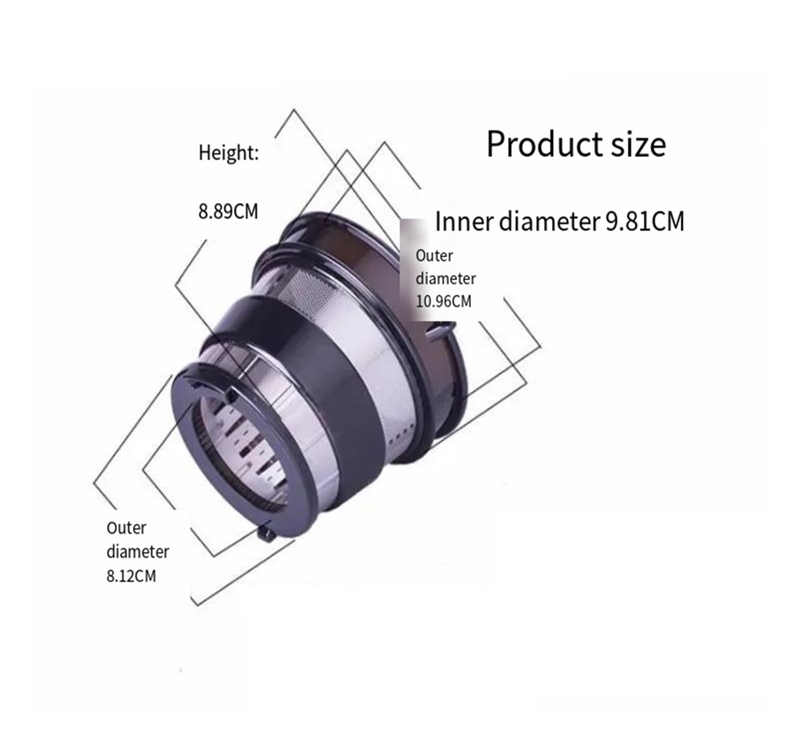 Genérico Filtro exprimidor Lento, Compatible con Hurom