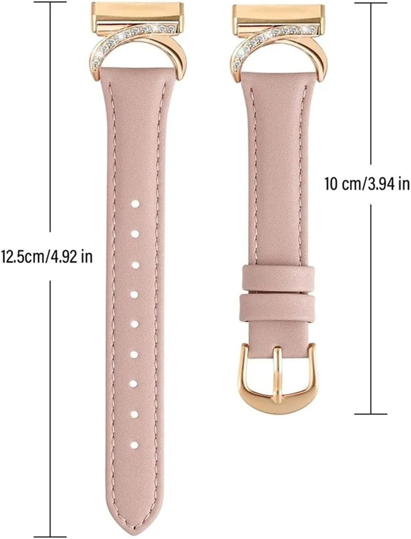 レザーストラップ Fitbit Versa 4/3/Sense 2/Sense Watchアクセサリーに最適