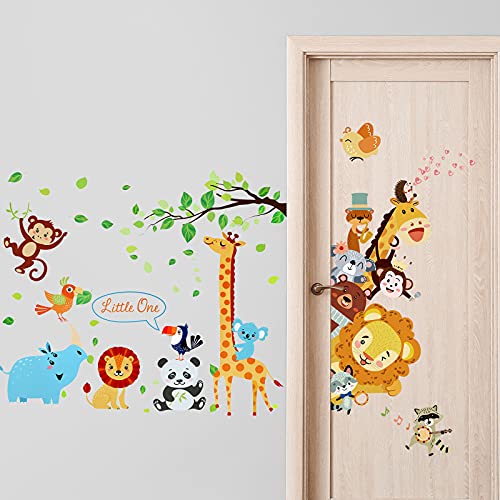 Vinilos Decorativos para Niños Safari y Animales 2 Piezas miniatura 2