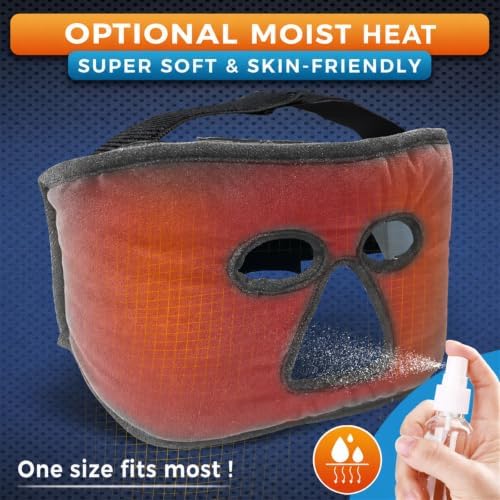 sticro EX-Large Heated Face Mask with Moist Heat for Sinus Comfort — 사진 3