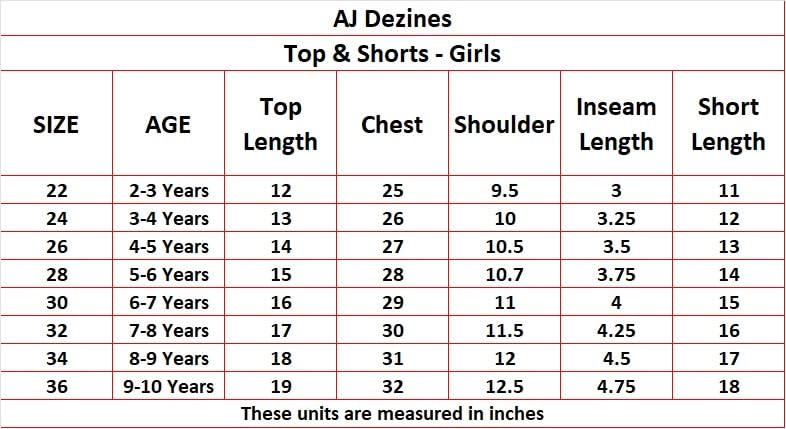 Image of Kids Top and Shorts Sets For Girls
