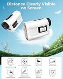 CIGMAN Golf Range Finder 1200M Side Digital Display Slope Compensation ±1M Precision 25MM Eyepiece Rechargeable TYPE-C Rangefinder for Golf Course, Hiking, Sports Events & Outdoor Use - Image 2