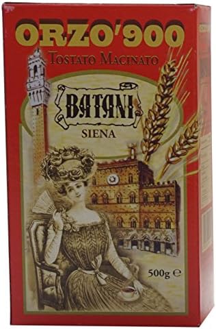 Caffè Batani: Tuscan "Orzo '900" Toasted Ground Barley 500 g - 17.64 Oz [ Italian Import ]