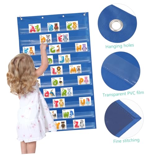 Tableau à poche transparente mural pour stopper le désordre en classe - 3