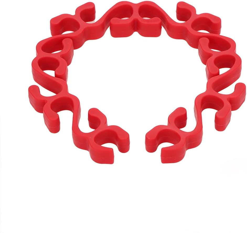 Silicone Roasting Rack Microwave Turkey Bakeware Meat Heating Food Cookers Cooker (Color : As Shown, Size : One Size) (As Shown One Size)