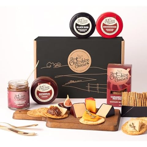 Cheshire Cheese Company Gift Set with Chutney and Biscuits Cover