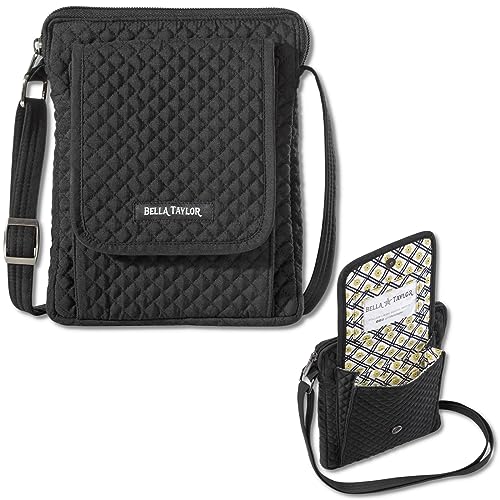 Bella Taylor Mini Crossbody Purse with Built In Wallet
