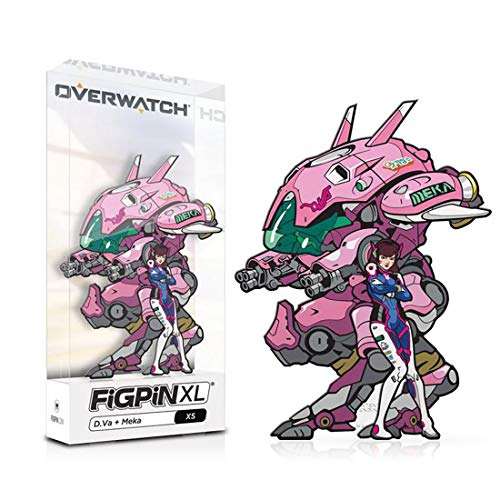 Figpin XL D.Va + Meka x5 Edición de Lujo con Acabado de Esmalte Duro