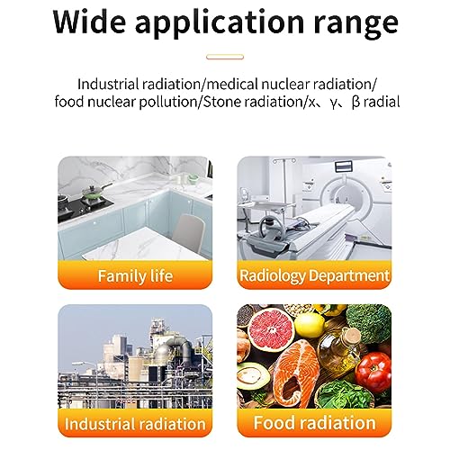Contador Geiger Portátil para Radiación Nuclear con Pantalla TFT miniatura 7
