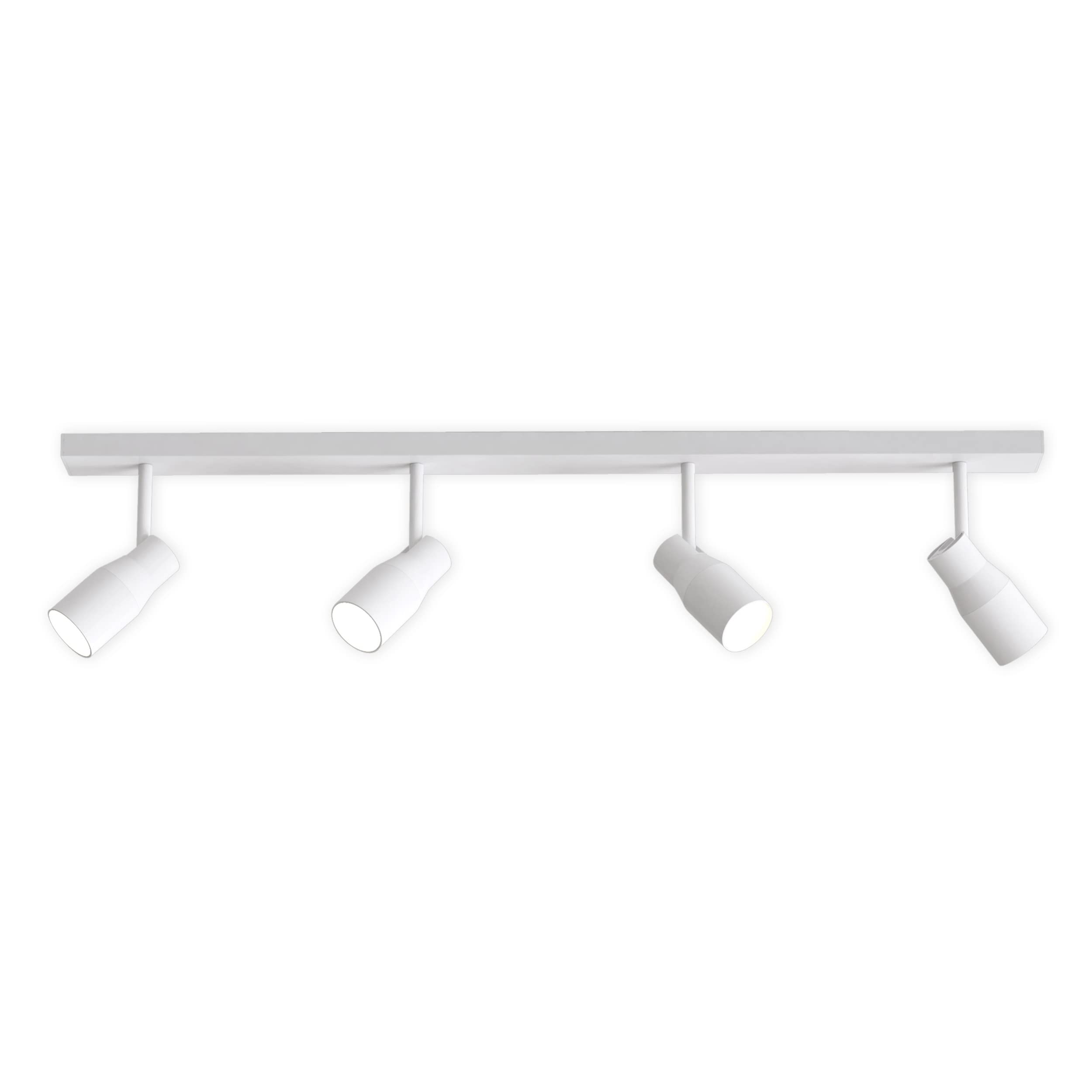 Astro Apollo Four Bar, Dimmable Indoor Spotlight (Textured White) LED GU10 - Smart Bulb Compatible, Designed in Britain - 1422010-3 Years Guarantee