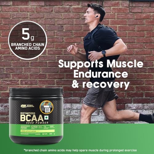 Optimum Nutrition BCAA 5000 (Green Apple) — BCAA Supplements - image 3