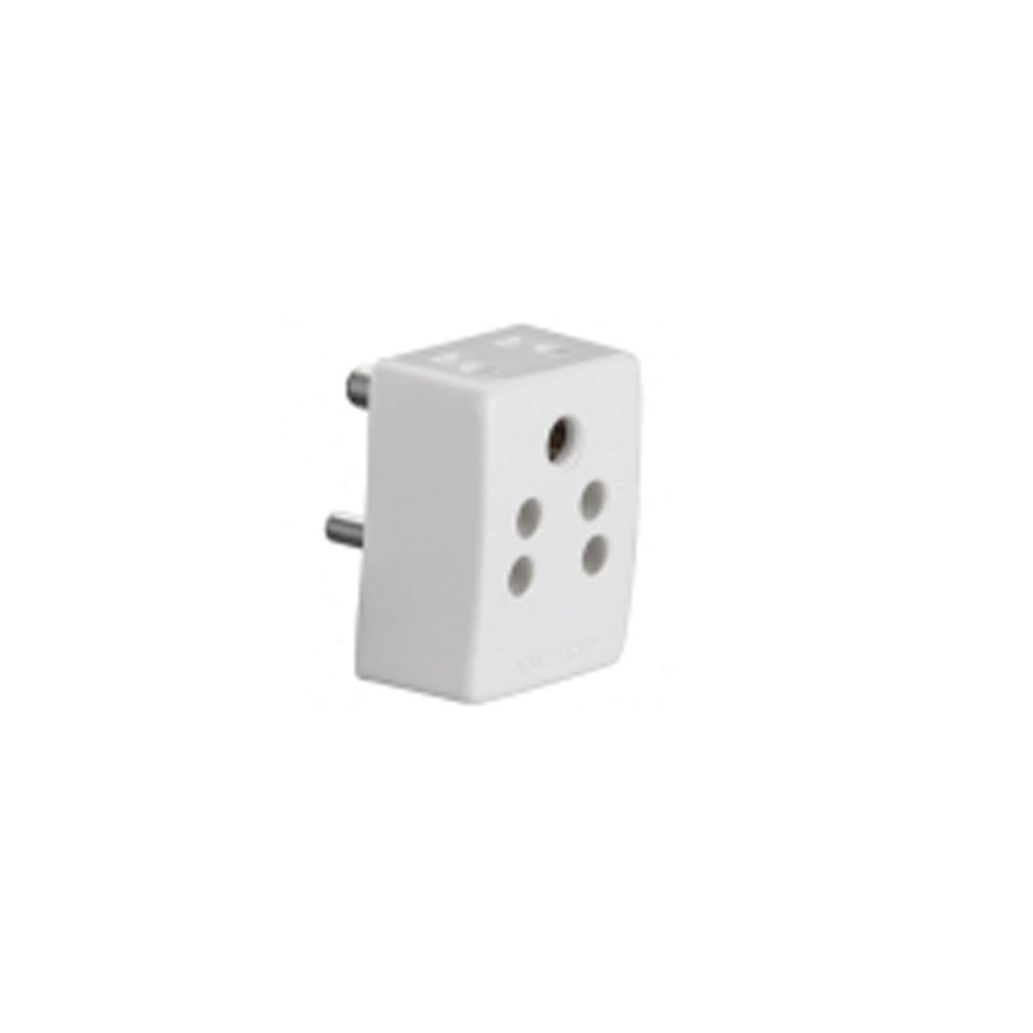 by Panasonic 6A 3 Pin Plug Deluxe Multi 240V (White, Pack of 2)