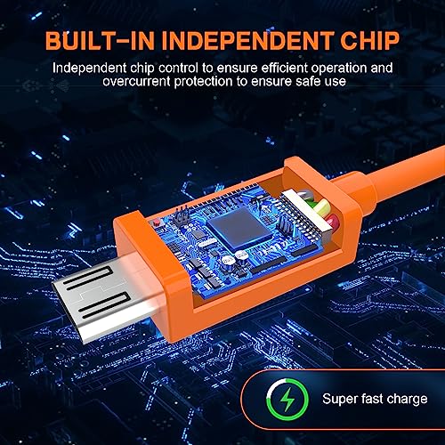 Sqrmekoko Charger Power Supply Cable Cord Line for JBL Flip4 Flip3 Charge2+ Charge3 Pulse2 Pulse3 Clip2 Speaker-3.3ft - Thumbnail 5