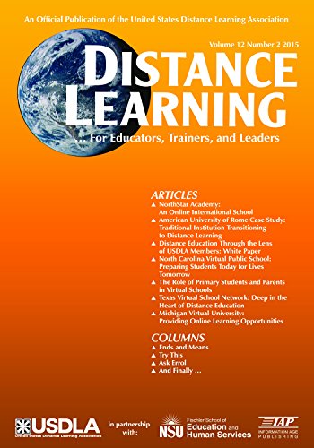 Distance Learning Issue (Distance Learning Journal) (English Edition)