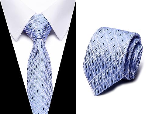 Image of Passabin Tie For Men Necktie Woven Jacquard Neck Ties Set 6 PCS