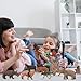 Peagrav Safari Animal Playset - Realistic Figurines, Wild Ranger, Adventure Station, African Jungle Animals for Kids