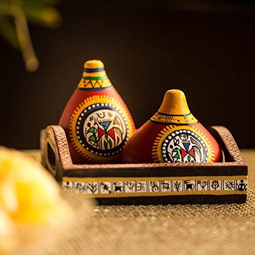 Table Warli Aport-037 pour repas conviviaux et décoration ethnique