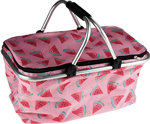 KOOPMAN Grand Sac Isotherme pour Pique-Nique d'été - Pastèque